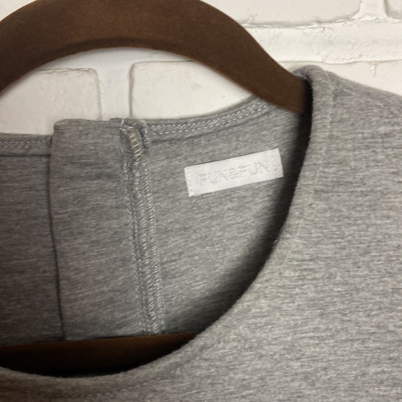 Grey Fun&Fun Dress with zippers - Picture 3 of 4